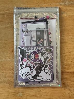 Sanrio Pipsticks Collaboration Kuromi Custom Sticker Pack